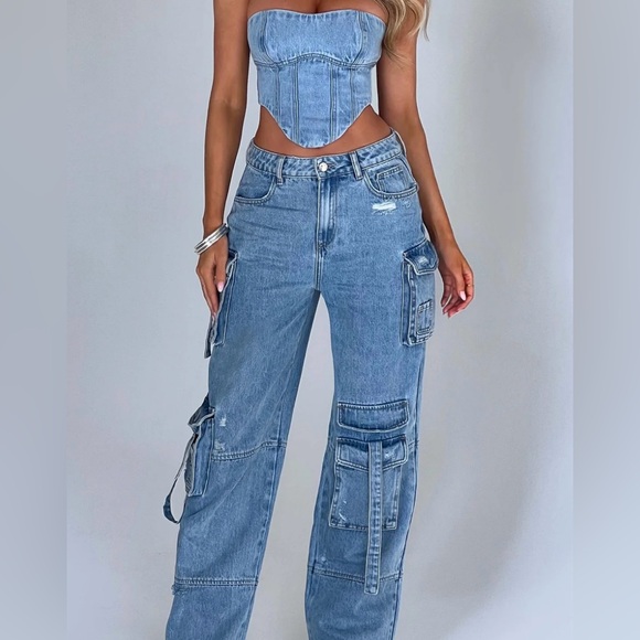 Brooklyn Cargo Jeans - Picture 3 of 3